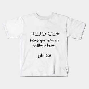 Rejoice Kids T-Shirt